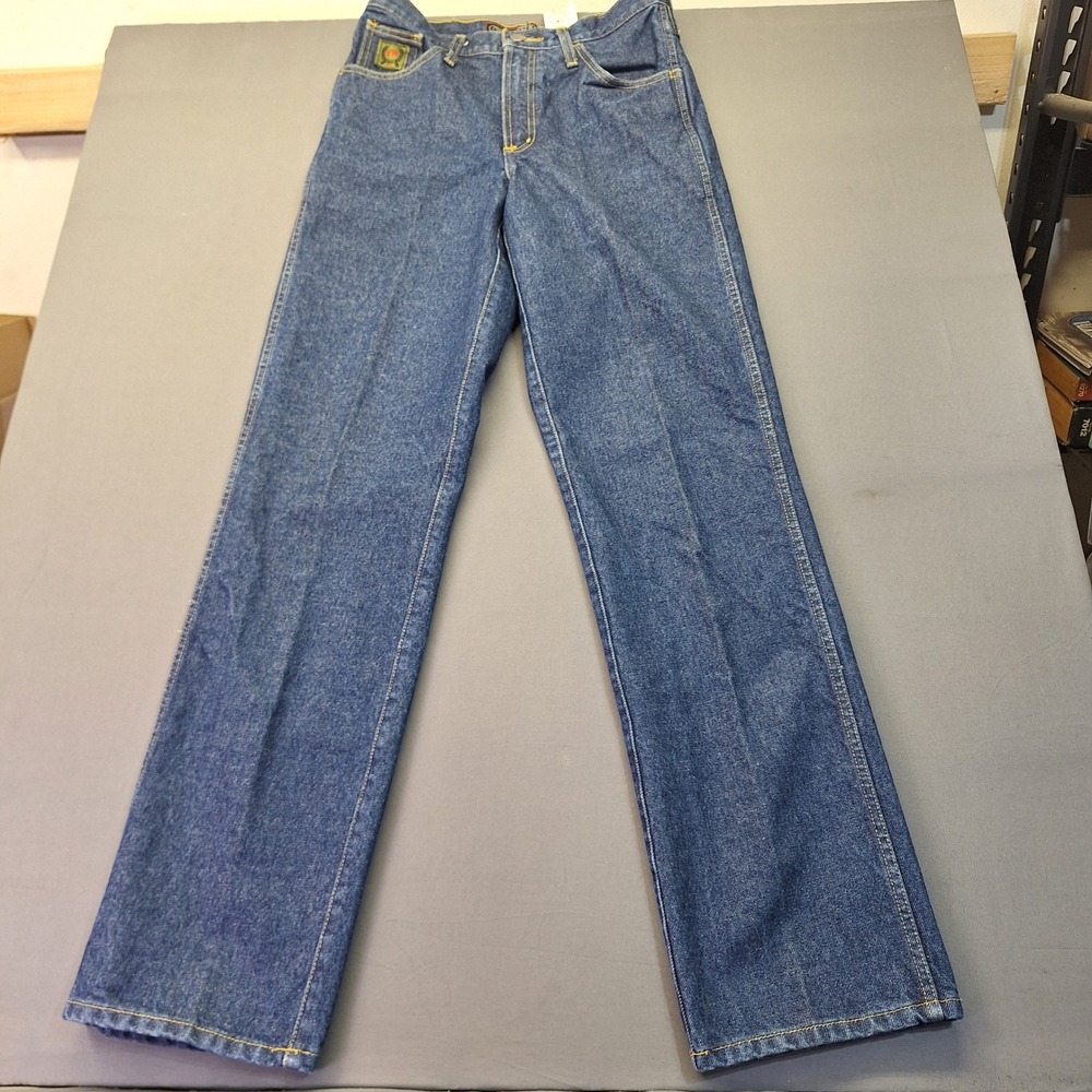 Cinch WRX FR Green Label Flame Resistant Jeans Mens 30x36 Blue Denim HRC-2 ATPV
